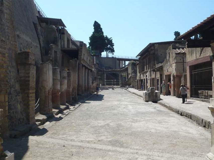 Herculaneum Decumanus Maximus Street views